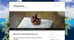 Desktop Screenshot of prelancement.com